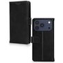 Mobilize Wallet iPhone 17 Pro Max Hoesje Echt Leer Bookcase Portemonnee - Bruin