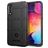 Mobigear Rugged Shield Samsung Galaxy A50 Hoesje Flexibel TPU Backcover Shockproof - Zwart