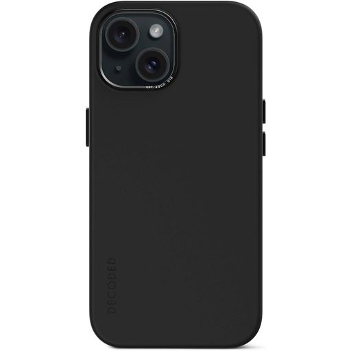 Decoded iPhone 15 Plus Siliconen Hoesje Backcover - Graphene