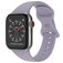 Mobigear Sport Dual Siliconen Apple Watch Bandje Druksluiting - 49/46/45/44 mm - Lavender Grey