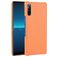 Mobigear Croco Sony Xperia L4 Hoesje Hardcase Backcover - Oranje