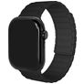 Mobilize Magnetic Siliconen Apple Watch Bandje Magneetsluiting - 42/41/40/38 mm - Zwart