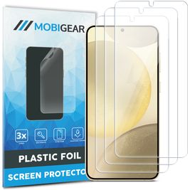 Mobigear Samsung Galaxy S25 Screenprotector Folie - Case Friendly (3-Pack)
