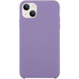 Mobigear Rubber Touch iPhone 15 Siliconen Hoesje Backcover - Paars