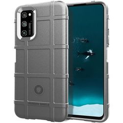 Mobigear Rugged Shield Realme 7 Pro Hoesje Flexibel TPU Backcover Shockproof - Grijs