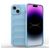 Mobigear Bumpy iPhone 15 Plus Hoesje Flexibel TPU Backcover - Blauw