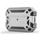 Mobigear Armor Apple AirPods Pro 2 Shockproof Hardcase Hoesje - Zilver