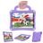 Mobigear Football iPad Air 11 Inch (2026) Hoes EVA Schuim Backcover + Schouderband + Standaard - Paars