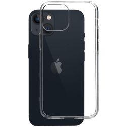 Mobiparts Classic Doorzichtig iPhone 12 Mini Hoesje Flexibel TPU Backcover - Transparant