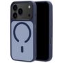 Mobiparts Hardcover iPhone 18 Pro MagSafe Hoesje Hardcase Backcover - Satin Blue