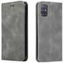 Mobigear Retro Slim Samsung Galaxy A71 Hoesje Bookcase Portemonnee - Zwart