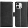 Mobigear Slim Magnet iPhone 16 Pro Hoesje Bookcase Portemonnee - Zwart