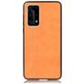 Mobigear Stitch Huawei P40 Pro Plus Hoesje Backcover - Oranje