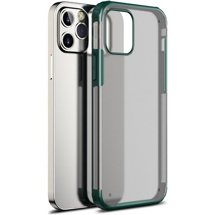 Mobigear Shockproof iPhone 12 Pro Max Hoesje Hardcase Backcover Shockproof - Groen