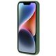 Mobiparts iPhone 14 Siliconen Hoesje Backcover - Forest Green