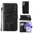 Mobigear Butterfly Samsung Galaxy A55 Hoesje Bookcase Portemonnee - Zwart