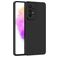 Mobigear Colors Samsung Galaxy A73 Hoesje Flexibel TPU Backcover - Zwart