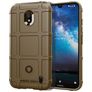 Mobigear Rugged Shield Nokia 2.2 Hoesje Flexibel TPU Backcover Shockproof - Bruin