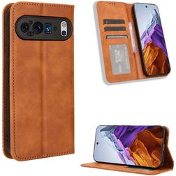 Mobigear Sensation Google Pixel 9 Hoesje Bookcase Portemonnee - Bruin
