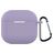 Mobigear Colors Apple AirPods 4 Hoesje Flexibel Siliconen - Paars
