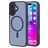Mobiparts Hardcover iPhone 17 MagSafe Hoesje Hardcase Backcover - Satin Blue