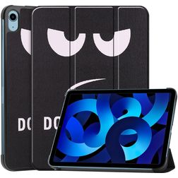 Mobigear Tri-Fold iPad 10 (2022) Hoes Bookcase - Do Not Touch