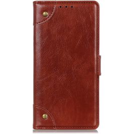 Mobigear Ranch Huawei P40 Lite E Hoesje Bookcase Portemonnee - Bruin