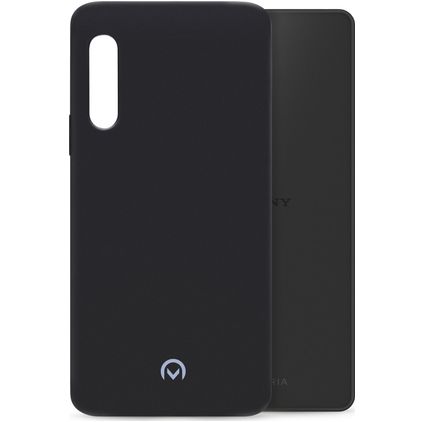 Mobilize Rubber Gelly Sony Xperia 10 V Hoesje Flexibel TPU Backcover - Matt Black