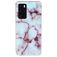 Mobigear Marble Huawei P40 Hoesje Flexibel TPU Backcover - Paars