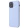 Mobigear Rubber Touch iPhone 12 Mini Siliconen Hoesje Backcover - Blauw