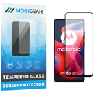 Mobigear Premium Motorola Moto G24 Glazen Screenprotector - Case Friendly - Zwart Mobigear Premium Motorola Moto G24 Glazen Screenprotector - Case Friendly - Zwart