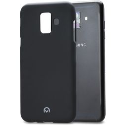 Mobilize Rubber Gelly Samsung Galaxy A6 (2018) Hoesje Flexibel TPU Backcover - Matt Black