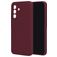 Mobiparts Samsung Galaxy A36 Siliconen Hoesje Backcover - Plum Red
