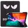 Mobigear Tri-Fold Gel iPad Pro 12.9 Inch (2022) Hoes TPU,Kunstleer Bookcase + Stylus Houder - Do Not Touch