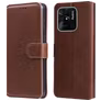 Mobigear Wallet Xiaomi Redmi 10C Hoesje Bookcase Portemonnee - Bruin