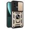 Mobigear Armor Ring Cam Slide Xiaomi 13 Hoesje Hardcase Backcover Shockproof met Ringhouder en Camera Slider - Goud