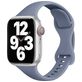 Mobigear Sport Slim Siliconen Apple Watch Bandje Druksluiting - 49/46/45/44 mm - Lavendel