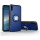 Mobigear Armor Ring iPhone XS Hoesje Hardcase Backcover Shockproof met Ringhouder - Blauw
