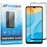 Mobigear Premium OPPO A15 Glazen Screenprotector - Case Friendly - Zwart