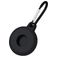 Mobigear Circle Key Apple AirTag Hoesje Flexibel TPU Sleutelhanger - Zwart