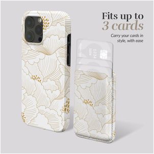 MIO Pasjeshouder - 3 Pasjes - MagSafe Compatible - Roses