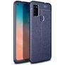 Mobigear Luxury Samsung Galaxy M51 Hoesje Flexibel TPU Backcover - Blauw