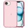 Mobigear Crystal iPhone 17e Hoesje Hardcase Backcover - Roze