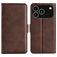 Mobigear Slim Magnet iPhone 17 Pro Hoesje Bookcase Portemonnee - Bruin