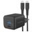 Mobilize Wall Charger Dual USB / USB-C USB-C 1.2 Meter Power Delivery 30W - Zwart