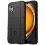 Mobigear Rugged Shield Samsung Galaxy Xcover 7 Hoesje Flexibel TPU Backcover Shockproof - Zwart