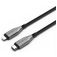 Cygnett Armoured Braided USB-C naar Apple Lightning Kabel 1 Meter - Zwart