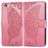 Mobigear Butterfly iPhone SE (2020) Hoesje Bookcase Portemonnee - Roze