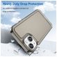 Mobigear Crystal iPhone 15 Hoesje Flexibel TPU Backcover - Grijs