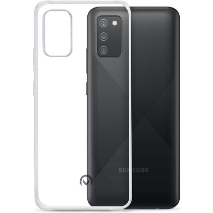 Mobilize Gelly Doorzichtig Samsung Galaxy A02s Hoesje Flexibel TPU Backcover - Transparant